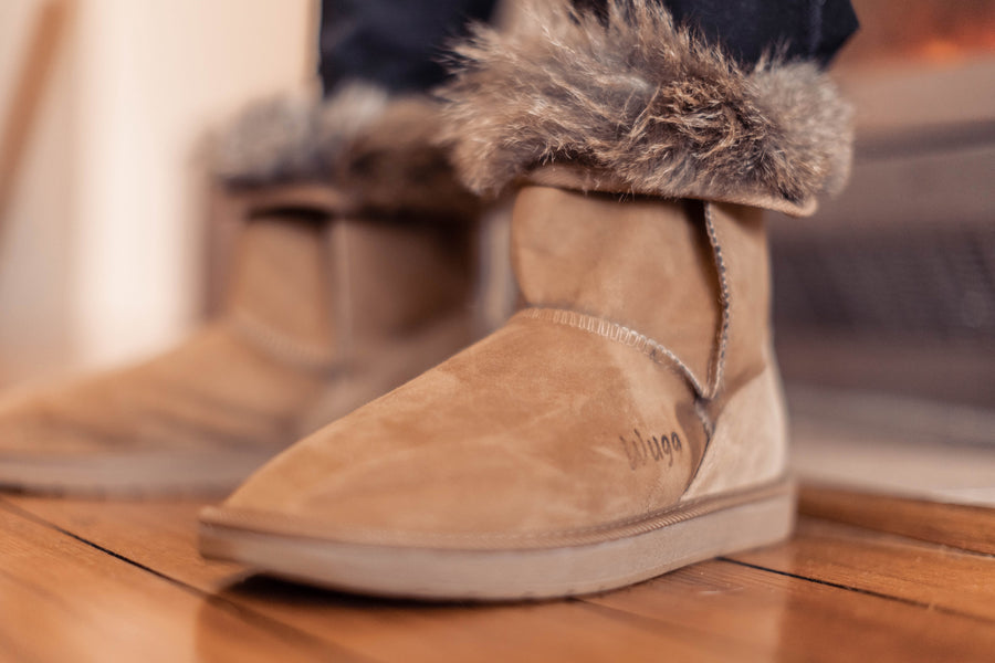 Wallaby Leather is incredibly soft Wuggs Tasmanian Wallaby Fur Boots Sustainable and Ethically Produced